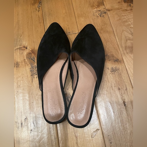 Madewell The Remi Mule - Black Suede EUC - Picture 5 of 5